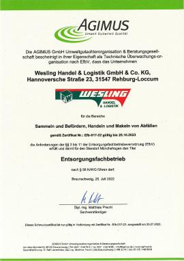 AGIMUS Entsorgungsfachbetrieb